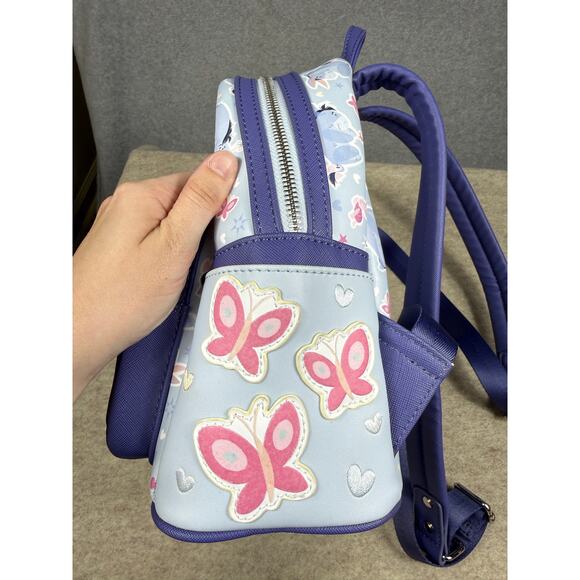Loungefly Disney Winnie the Pooh Eeyore and Piglet Butterfly Mini Backpack main image 5